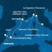 Spain, Balearic Islands, France, Italy