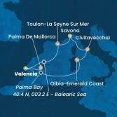 Spain, Balearic Islands, Italy, France