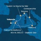 Spain, Balearic Islands, Italy, France