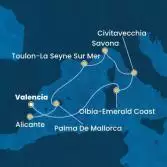 Spain, Italy, France, Balearic Islands