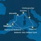 Spain, Balearic Islands, Italy, France