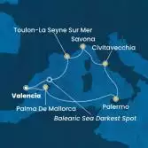 Spain, Balearic Islands, Italy, France