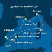 Spain, Balearic Islands, France, Italy