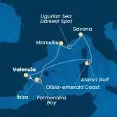 Spain, Balearic Islands, France, Italy