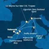 Spain, Balearic Islands, France, Italy