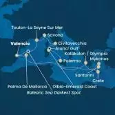 Spain, Balearic Islands, Greece, Italy, France