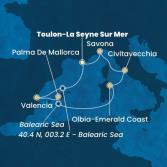France, Spain, Balearic Islands, Italy