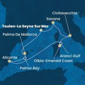 France, Balearic Islands, Spain, Italy