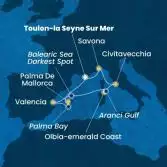 France, Balearic Islands, Spain, Italy