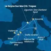 France, Italy, Spain, Balearic Islands