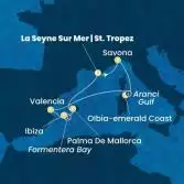 France, Italy, Spain, Balearic Islands