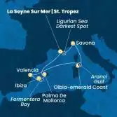 France, Italy, Spain, Balearic Islands