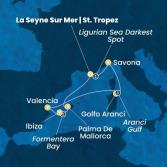 France, Italy, Spain, Balearic Islands