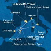 France, Balearic Islands, Spain, Italy