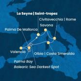 France, Balearic Islands, Spain, Italy