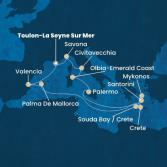 France, Spain, Balearic Islands, Greece, Italy