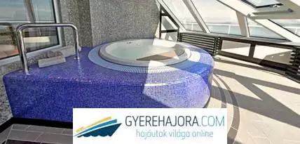 Samsara lakosztály verandával és jacuzzival