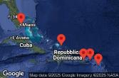 Porto Rico, Isole Vergini britanniche, Saint Kitts e Nevis, Saint-Barthélemy, Turks e Caicos, Stati Uniti, Grecia