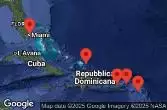 Porto Rico, Isole Vergini britanniche, Saint Kitts e Nevis, Saint-Barthélemy, Turks e Caicos, Stati Uniti, Grecia