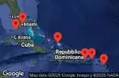 Porto Rico, Isole Vergini britanniche, Antigua e Barbuda, Turks e Caicos, Stati Uniti, Emirati Arabi Uniti