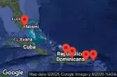 Stati Uniti, Rep. Dominicana, Porto Rico, Isole Vergini britanniche, Anguilla, Egitto