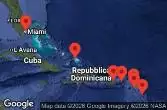 Stati Uniti, Turks e Caicos, Saint-Barthélemy, Guadalupa, Saint Kitts e Nevis, Isole Vergini americane, Porto Rico, Spagna