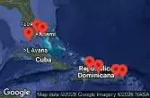 Porto Rico, Isole Vergini americane, Rep. Dominicana, Stati Uniti, Bahamas
