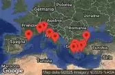 Spagna, Monaco, Italia, Grecia, Turchia