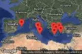 Spagna, Italia, Malta, Grecia, Turchia