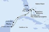 Miami,Nassau,Ocean Cay,Miami,Costa Maya,Cozumel,Miami