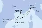 Marseille,Genoa,Barcelona,Marseille
