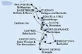 Fort de France,Pointe-a-Pitre,Philipsburg,St John s,Basseterre,Roseau,Fort de France,Pointe-a-Pitre,Bridgetown,Kingstown,Castries,Saint George,Fort de France