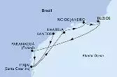 Santos,Itajai,Ilhabela,Rio de Janeiro,Buzios,Paranagua,Itajai