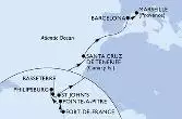 Martinique,Guadeloupe,Netherlands Antilles,Saint Kitts and Nevis,Antigua and Barbuda,Spain,France