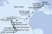 Martinique,Guadeloupe,Saint Lucia,Barbados,Grenada,Saint Vincent and the Grenadines,Netherlands Antilles,Saint Kitts and Nevis,Antigua and Barbuda,Spain,France,Italy