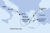 Greece,Turkiye,Italy