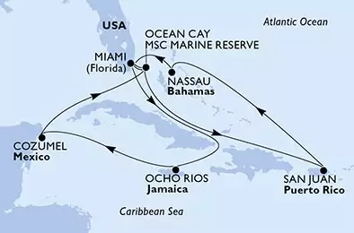 United States,Bahamas,Puerto Rico,Jamaica,Mexico