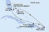  MSC SEASCAPE ettől 30/04/2023 eddig 07/05/2023 indulás Miami, United States