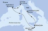 Italy,France,Malta