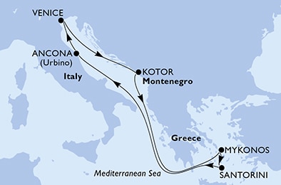 Italy,Montenegro,Greece