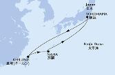 Yokohama,Keelung,Naha,Yokohama