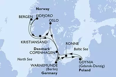 Denmark,Germany,Norway,Poland