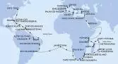 Italy,France,Spain,Malta,Greece,Cyprus,Egypt,Saudi Arabia,Kenya,Tanzania,Madagascar,Seychelles,Mauritius,Reunion,Mozambique,South Africa,Namibia,St. Helena,Brazil,Barbados,Saint Lucia,Martinique,Dominican Republic,Bahamas,United States