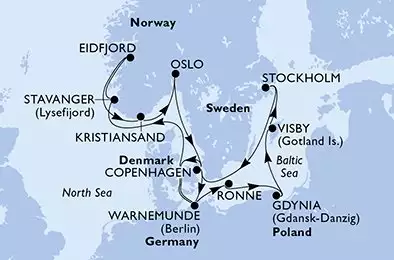 Germany,Denmark,Poland,Sweden,Norway
