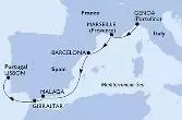 Italy,France,Spain,Gibraltar,Portugal