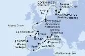 Copenhagen,Karlskrona,Warnemunde,Rotterdam,La Rochelle,Bilbao,Leixoes,Valencia,Marseille,Genoa