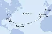 Funchal,San Juan,Miami