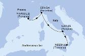 Marseille,Genoa,Naples,Messina