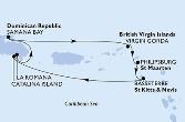 La Romana,Samana Bay,Virgin Gorda,Philipsburg,Basseterre,Catalina Island,La Romana