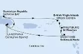 La Romana,Samana Bay,Virgin Gorda,Philipsburg,Basseterre,Catalina Island,La Romana